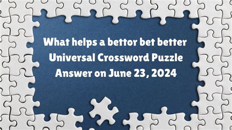 amount bet crossword clue
